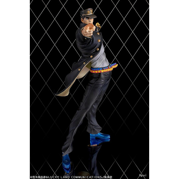 17cm Anime Jojo's Bizarre Adventure Figur Kujo Jotaro Star Platinum PVC Actionfigur Boxad Samlarmodell Docka Present Barn Kujo Jotaro With box