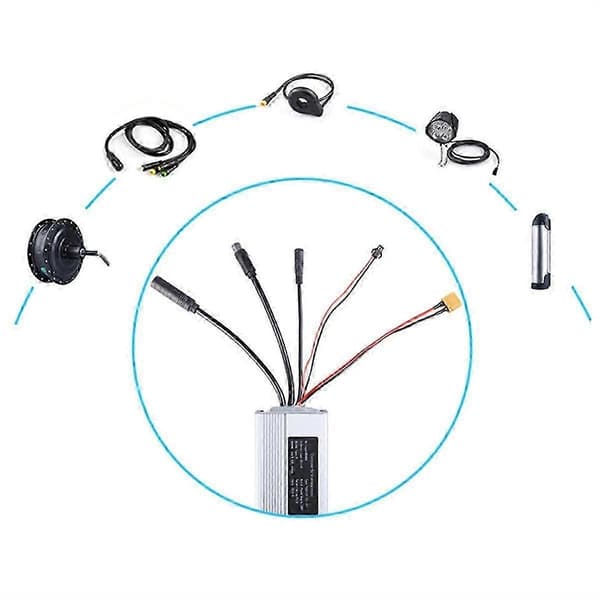Til G062 Hub Motor 48V 30A 1000W Controller UART Ebike Motor Controller Udskiftning Elektrisk Cykel Tilbehør As Shown