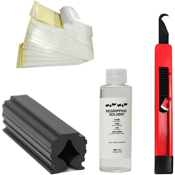 Golfklubbgrepp Reparationskit Golfgrepp Kit för Om-greppning av Golfklubbor