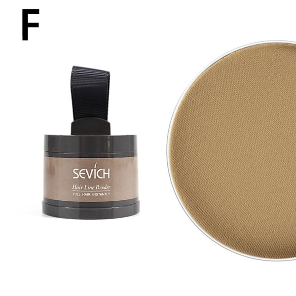 Sevich Hårlinjefyllnad Puder Skuggpuder Hårspray light coffee 4g
