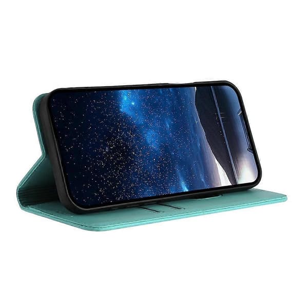 Læder Telefon CoverKompatibel med Sharp Aquos Sense9 Light blue For Sharp Aquos Sense7