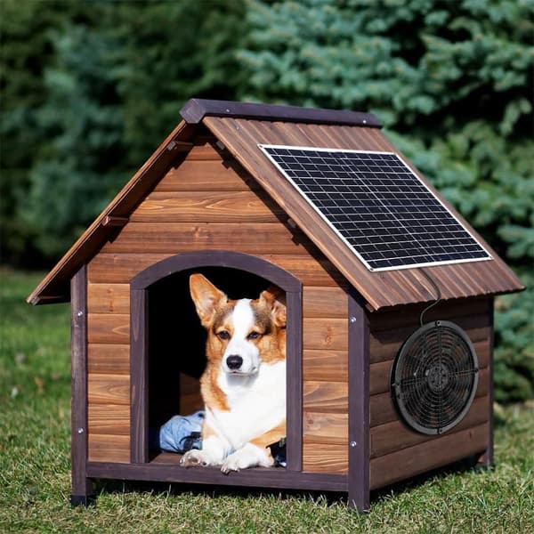 Solcellsdriven ventilationsfläkt 100W – Solcellsdriven frånluftsfläkt för växthus och takventilation