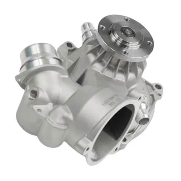 Motor Kølevæske Vandpumpe til E60 E61 540i 550i E63 E64 650i E65 E66 740Li 750Li X5 E70 4.8 N62 11517586779 Silver