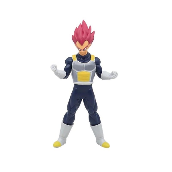 Son Goku Super Saiyan Figur Anime Dragon Ball Goku Dbz Action Figur Modell Presenter Samlarfigurer för barn 18 cm W0141