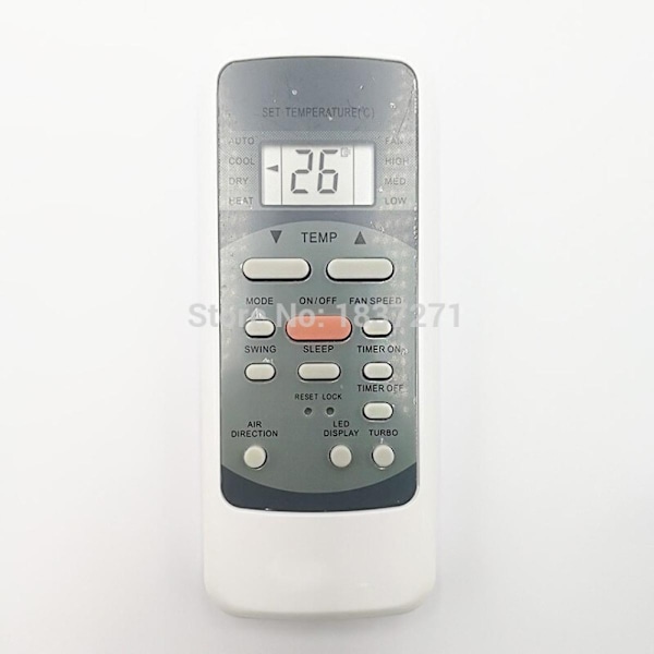 Ersättningsfjärrkontroll Universal Kompatibel med midea R51/E R51/CE R51M/CE R51D/E R51M/BGE cl