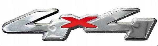 Tarra Alu Emblem 4x4 3d Chrome 2/33305