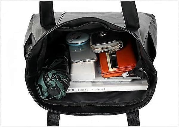 {YM}Damväskor Damhandväska Dam Crossbody Väskor PU Läder Dam Axelväska black