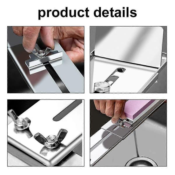 Bryneholder Rustfritt Stål Slipeholder Bryneholder