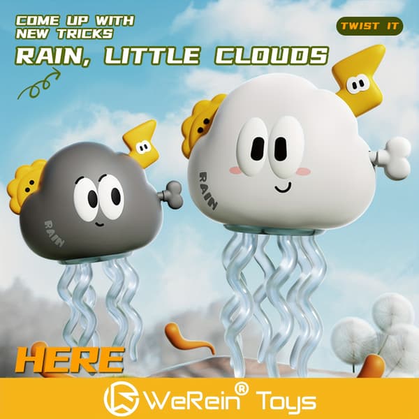 Denne optræks-sky legetøj, egnet til børn i alderen 3 år og derover 1pcs-Dark Cloud