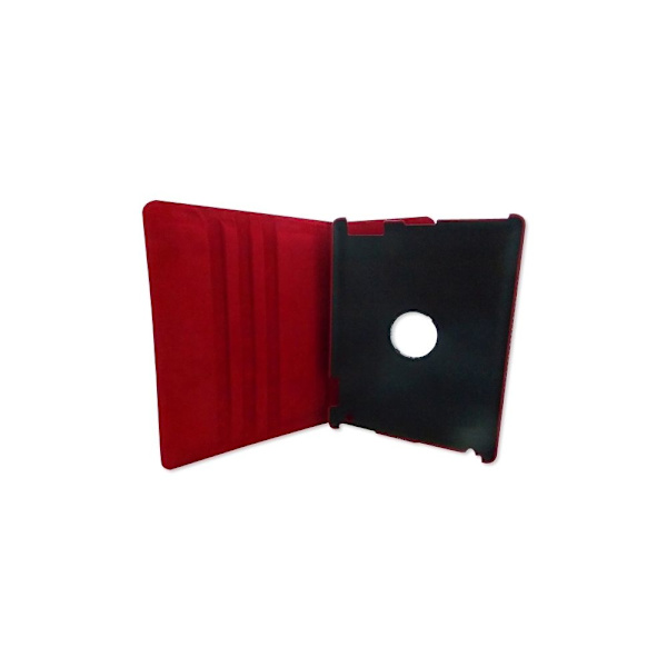 Etui til iPad med croco-finish eller glat sort croco