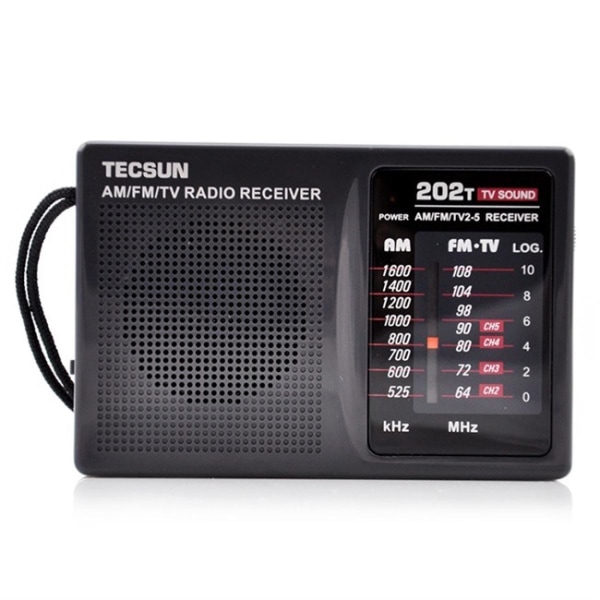 R 202T AM/FM/TV Pocket Radio Inbyggda högtalare Internet Bärbar Radio FM/FM/TV Vintage Pocket Radio | R-202T | fickradio