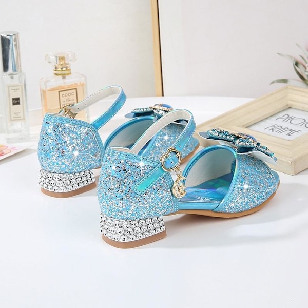 prinsessa elsa skor barn festskor flicka rosa 17,5 cm / størrelse 27 17.5cm / size27