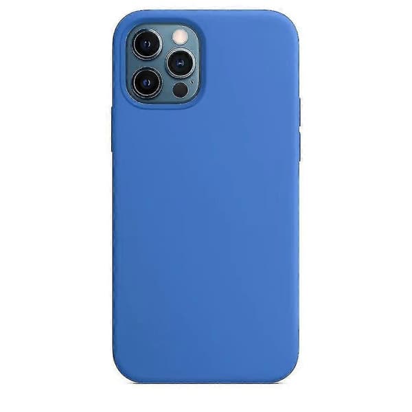 Silikoneetui med Magsafe til iPhone 12 12 Pro Capri Blue