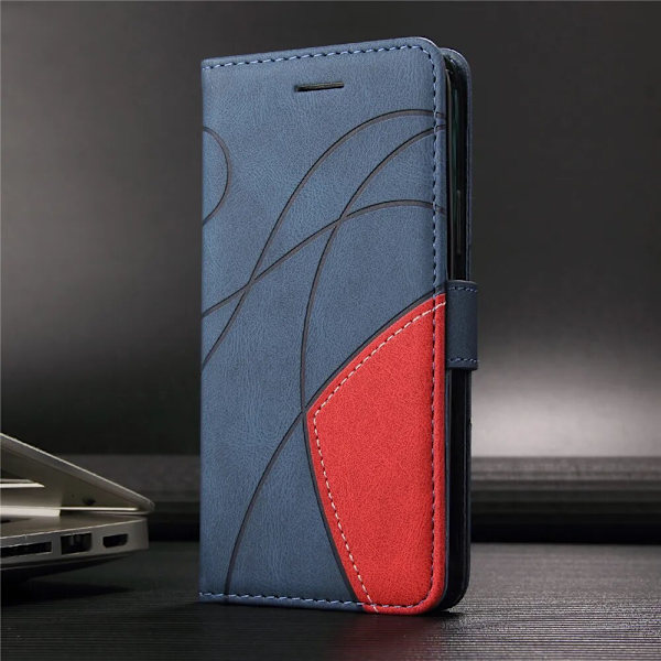 Læder Flip Cover til iPhone 15, iPhone 15 Telefon Cover til Apple iPhone 15