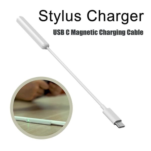 For Apple Pencil 2 2. Magnetisk 2 i 1 laderladekabel