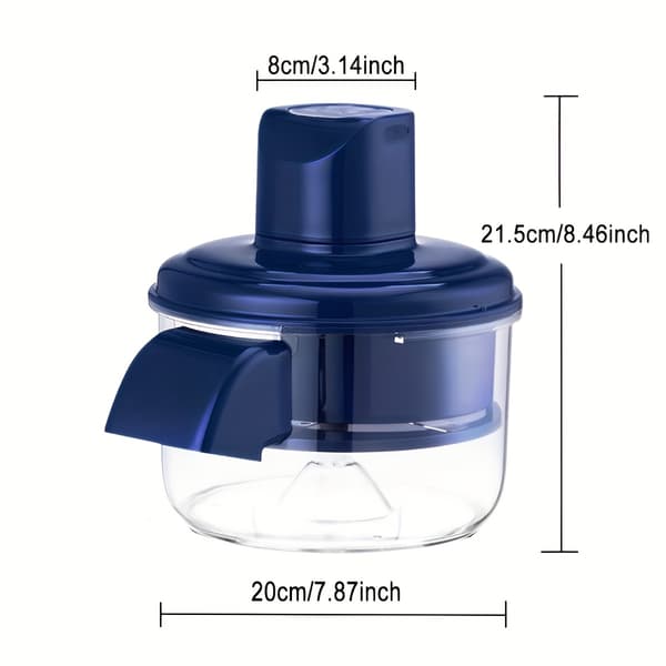 Elektrisk drueskreller, tomatskreller Dark Blue