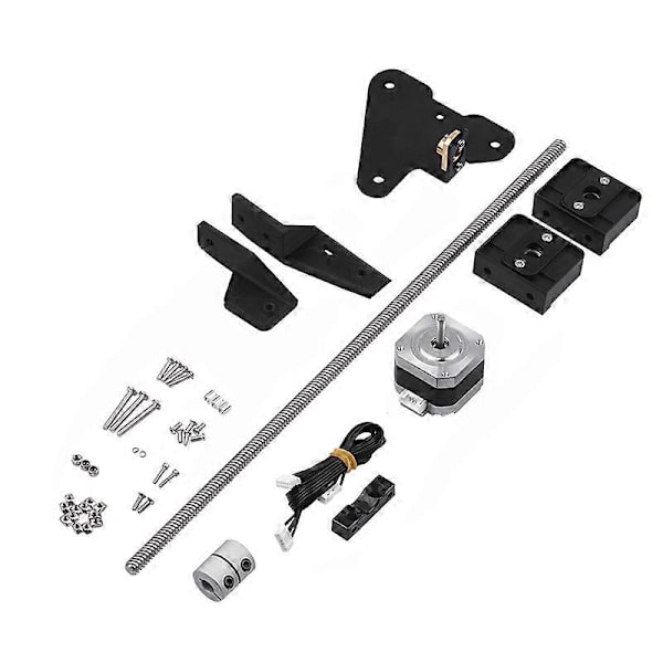 Til Ender 3D Printer Ender 3 Dobbelt Z-akse Opgraderingssæt 3D Printer Tilbehørssæt til Ender 3/Ender 3 Black