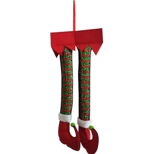 Tomteben Elf Ben Fyllda Ben Hängande Råtta Med Röda Skor För, hängande Elf Ben Ratred, 1st