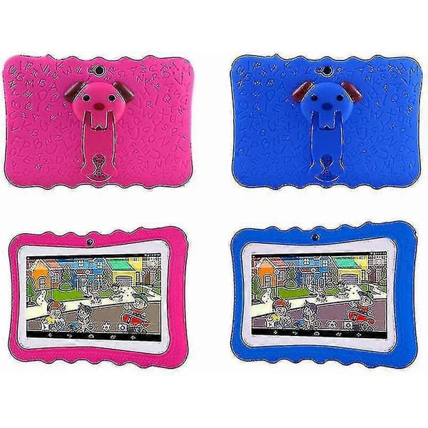 7\" Børne Tablet Android Tablet Pc 8gb Rom 1024*600 Opløsning Wifi Børne Tablet Pc, Pink