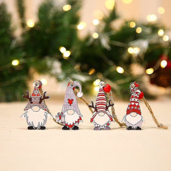 Trærotter Gnomeshome R Nytårs Ornamenter()(12 stk.)