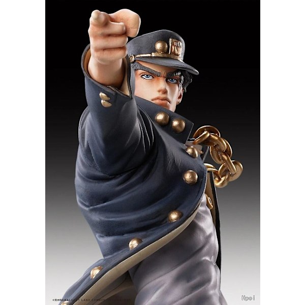 17cm Anime Jojo's Bizarre Adventure Figur Kujo Jotaro Star Platinum PVC Actionfigur Boxad Samlarmodell Docka Present Barn Kujo Jotaro With box