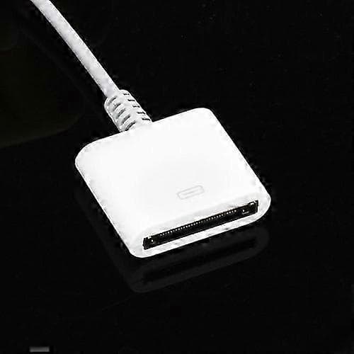 Lightning til 30-Pin Adapterkabel til 5/iPod Touch 5/iPod Nano 7/Mini (22cm) - MFi Certificeret
