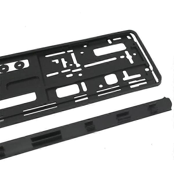 Europæisk Standard Enkeltstribet Nummerpladeramme i Plast Not Specified Carbon Pattern