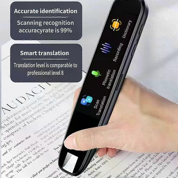 Scan Sense Pen, Scansense Ai Smart Pen Gemstone Blue