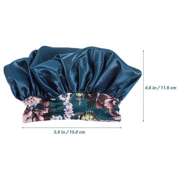 Satin Sovmössa Sovmössa Dam Satinmössa Sovande Silkesmössa Sovhatt 33.00X33.00X3.00CM