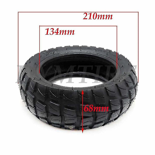 8.5x3.0 Offroad-däck för Vsett 8/9 Macury Zero 8/9-serien Elscooter 8 1/2x2 (50-134) Uppgraderat Breddat Däck