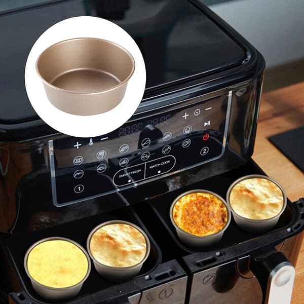 2x Airfryer Æggeforme Nonstick Airfryer Bageforme til Madlavning Bageværktøj