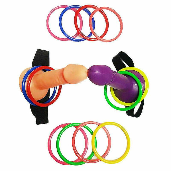 2st Dick Head Spela Willy Ring Toss Heads Hoopla Bride To Be Hen Do Stag Party Gaver