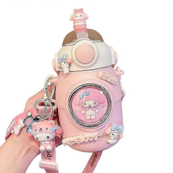 Thermos Outdoor Sanrio Cinnamoroll Vakuumisolert Vannflaske i Rustfritt Stål For Kald & Varm Kaffekopp (LGL) Melody