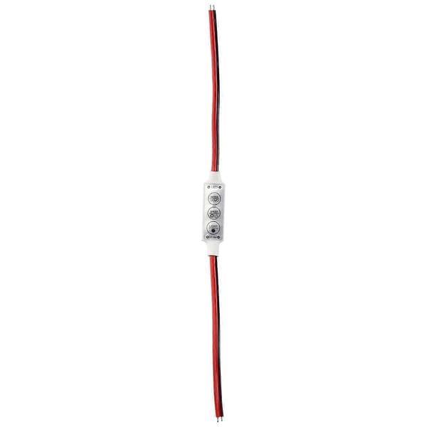 LED Dimmer 12A 12V-24V for LED Strips Monokrom Kontroller white