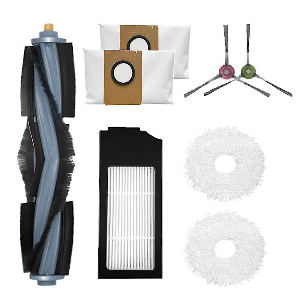 Reservedele Filterbørste Moppepuder Støvposer Kompatibel med Ecovacs