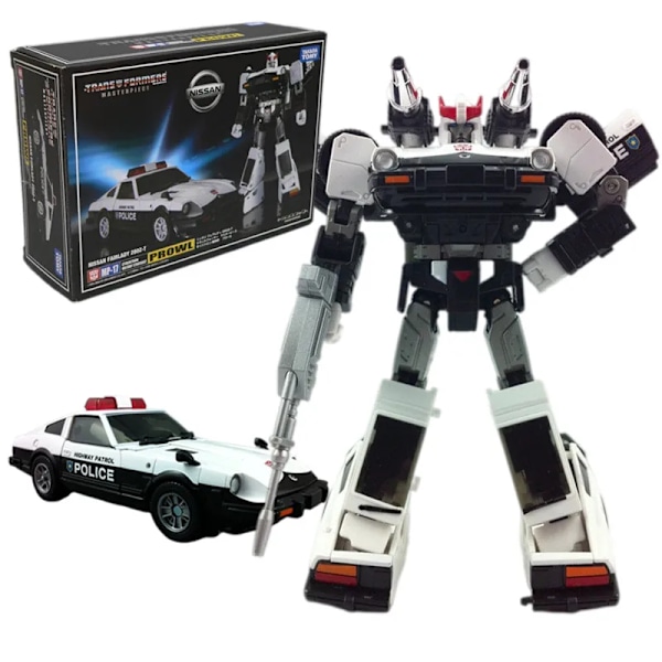 TAKARA TOMY KO MasterPiece MP-17 Transformers MP17 Prowl G1 Serieversion Action Figur Modell Samlarobjekt Robot Presenter Leksaker MP-17
