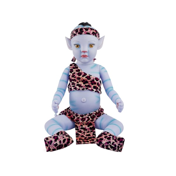 Reborn Dolls Alive Avatar Baby Helkropp Silikon Vinyl Realistisk Reborn Baby DollsNewborn Baby Alves 11.8in open boy