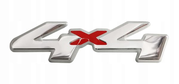 Tarra Alu Emblem 4x4 3d Chrome 2/33305