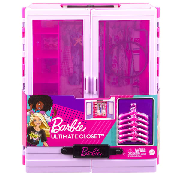 Barbie Garderobe Multifärg Tyg, Plast