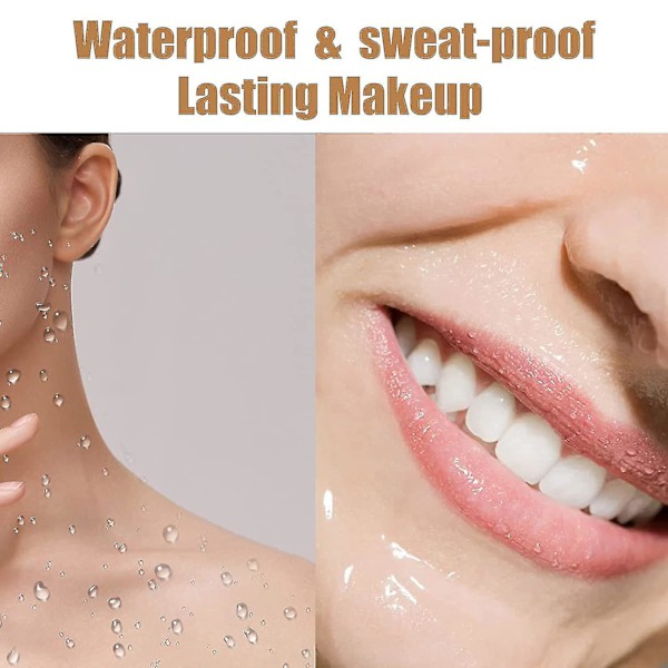 Tatuering Täcka Över, 2 Färger Smink Vattentät Hud Concealer Set, Professionellt Hud Concealer Set För Och Ärr, Mörka Fläckar, Vitiligo
