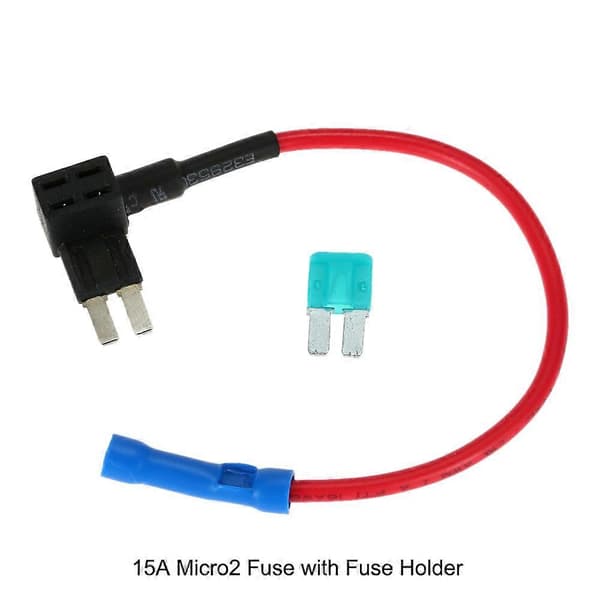 Micro2 Micro II ATA Legg til en krets 32V 15A Bilsikring med sikringsadapter
