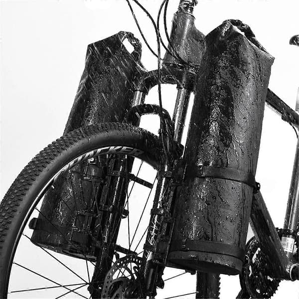 NEWBOLER 2 st Bärbara Vattentäta Cykelgaffelväska Fästen