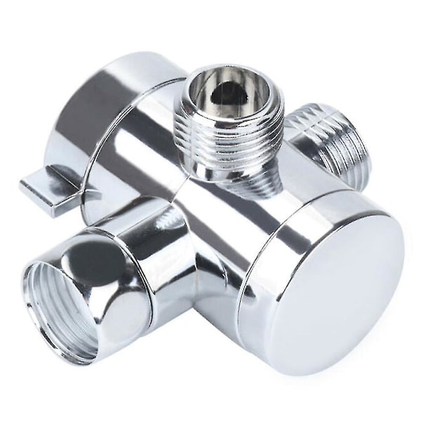 3-vejs T-adapter Badekar Bruser Blandingsbatteri Omskifterventil Connector