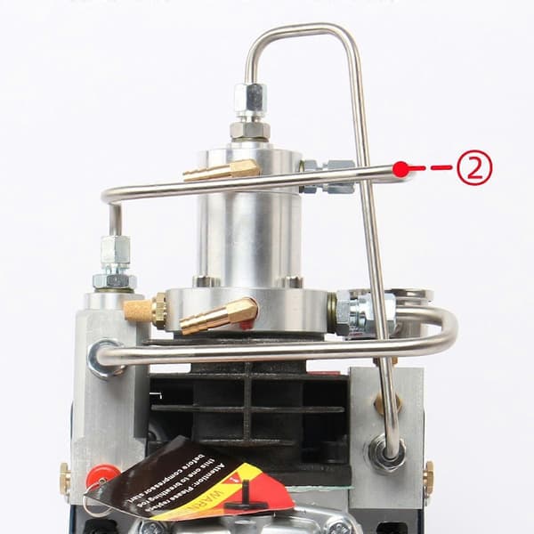 YONGHENG 4500PSI PCP Pump Högtryck Luftkompressor Kylrör Reservdel part 2