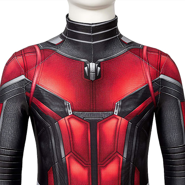 Ant-Man -asu lasten cosplay-asu poikien puku karnevaaliasu haalarilla ja maskilla