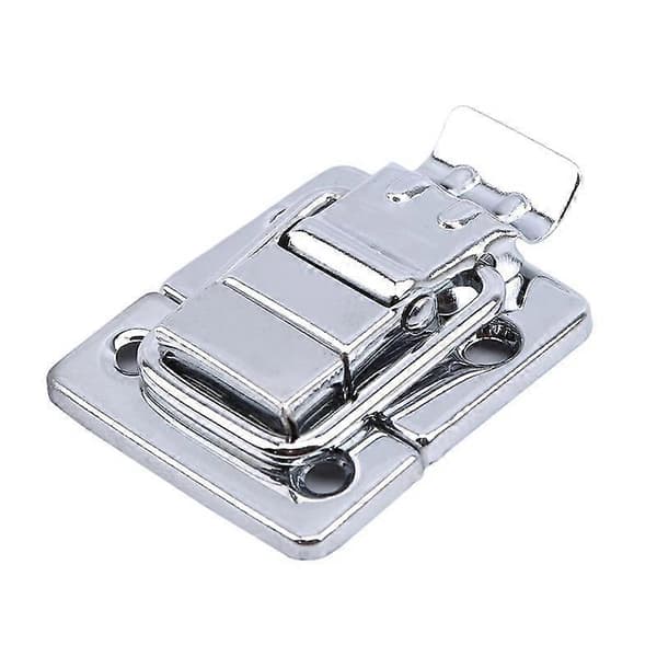 2 stk./4 stk. Toggle Lås i Rustfrit Stål Krom til Kiste Boks Kuffert Værktøjslås silver 2pcs