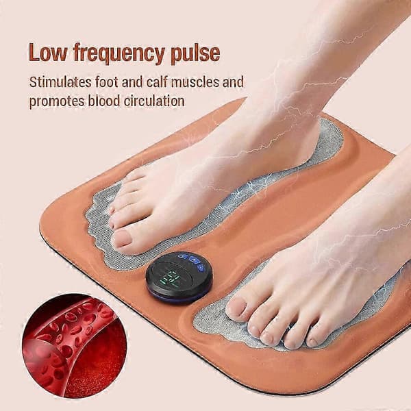 ReNerv 3D fotmassager för Orthoback med fjärrkontroll