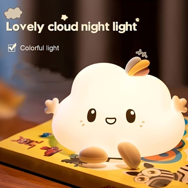 Tap Lampen Skyer. Pat the lights and clouds