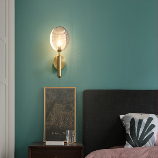 LED vägglampa vardagsrum sovrum sänglampa lyxig gång kreativ atmosfär vägglampa