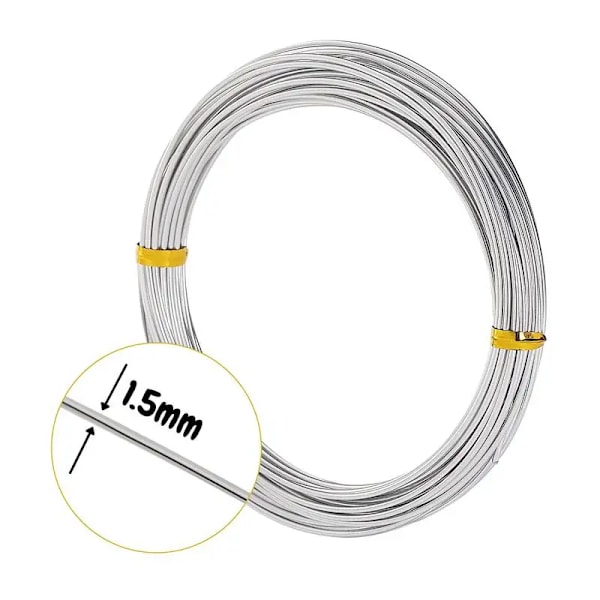 100M~1M Rustfrit Fjedervir Hard Wire Diameter 0,02/0,3/0,4/0,5/0,6/0,8/1,5/2,5/3 Mm Fjedervir af stål